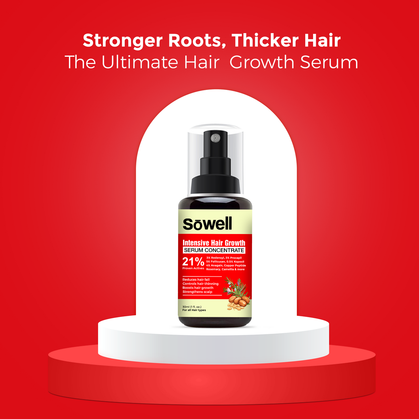 Intensive Hair Growth Serum Concentrate 30ml