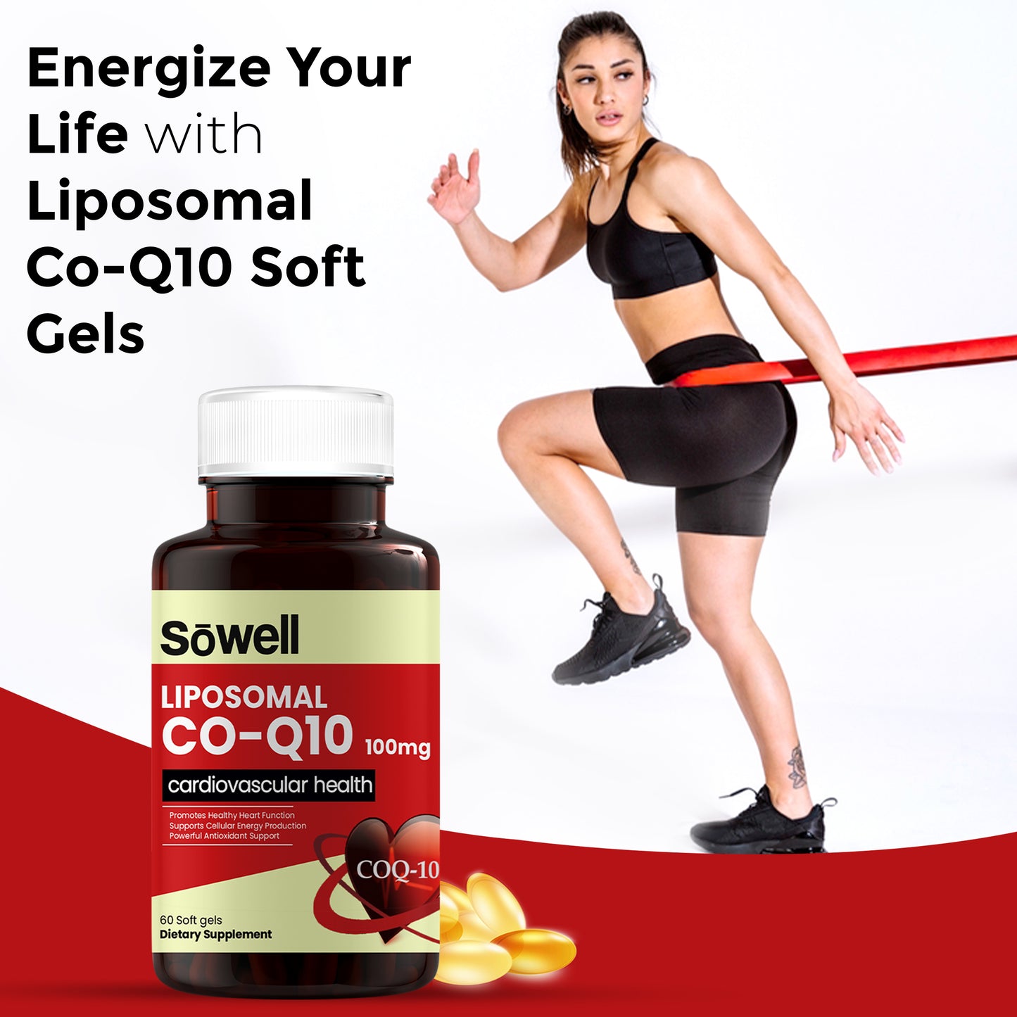 Liposomal CoQ10 Softgels