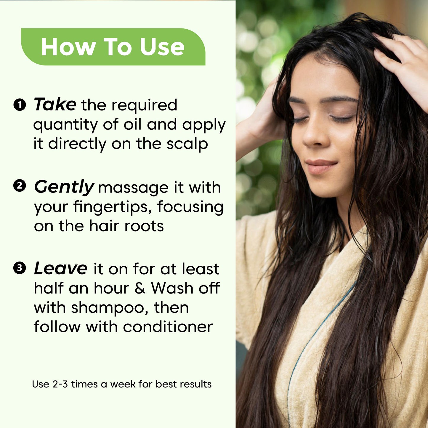 Rosemary Castor Mint Hair Oil 200ml