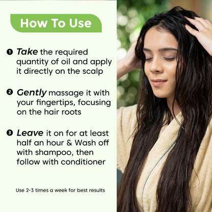 Rosemary Castor Mint Hair Oil 200ml
