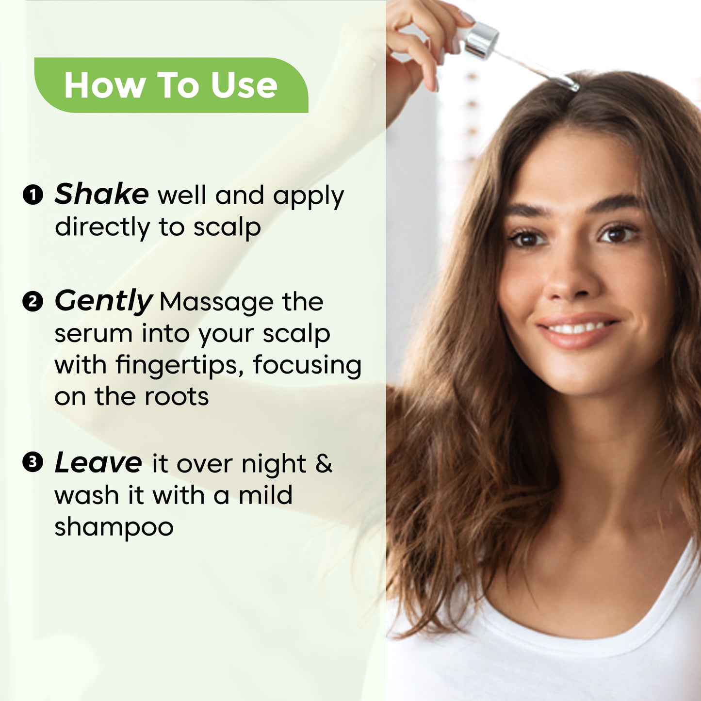 Rosemary Castor Mint Scalp Strengthening Hair Serum 30ml
