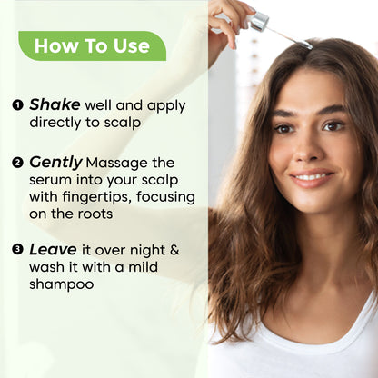 Rosemary Castor Mint Scalp Strengthening Hair Serum 30ml