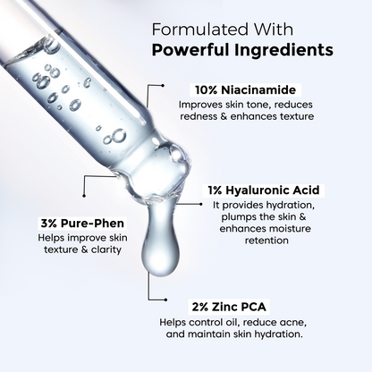 NIACINAMIDE 10% Clarifying & Balancing Serum 30ml