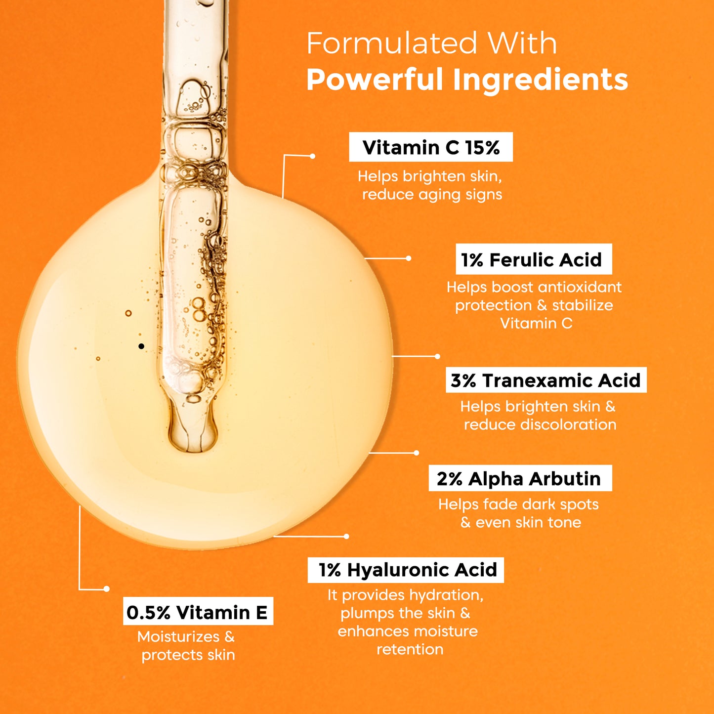 Vitamin C 15% Brightening Face Serum 30ml
