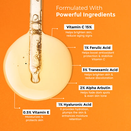 Vitamin C 15% Brightening Face Serum 30ml
