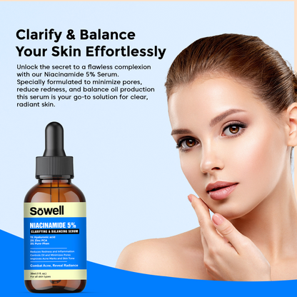 NIACINAMIDE 5% Clarifying & Balancing Serum