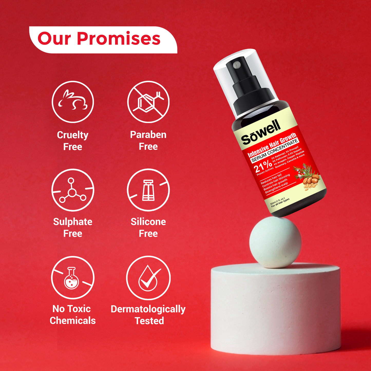 Intensive Hair Growth Serum Concentrate 30ml
