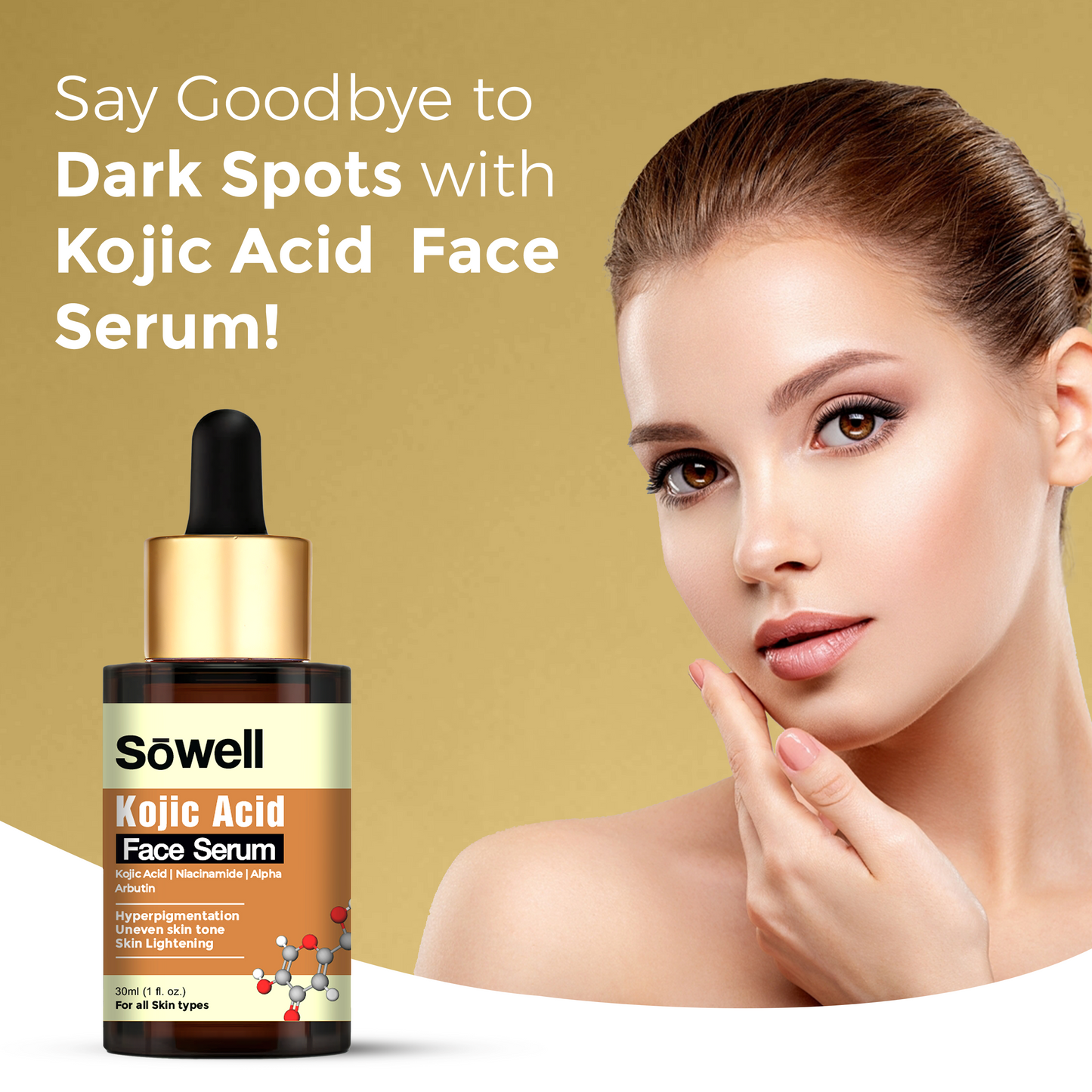 Kojic Acid Face Serum 30 ml