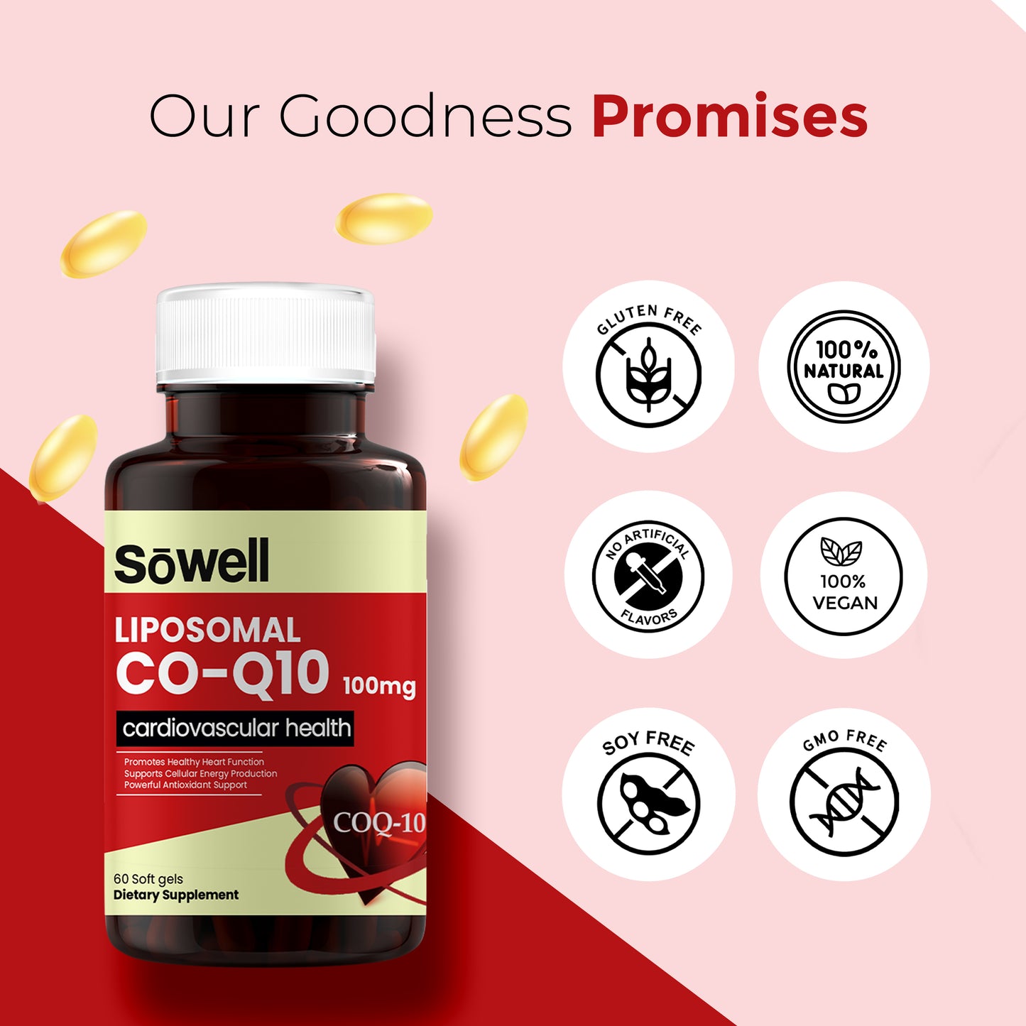 Liposomal CoQ10 Softgels