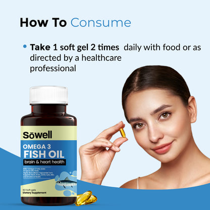 Omega 3 Fish Oil Concentrate Softgels
