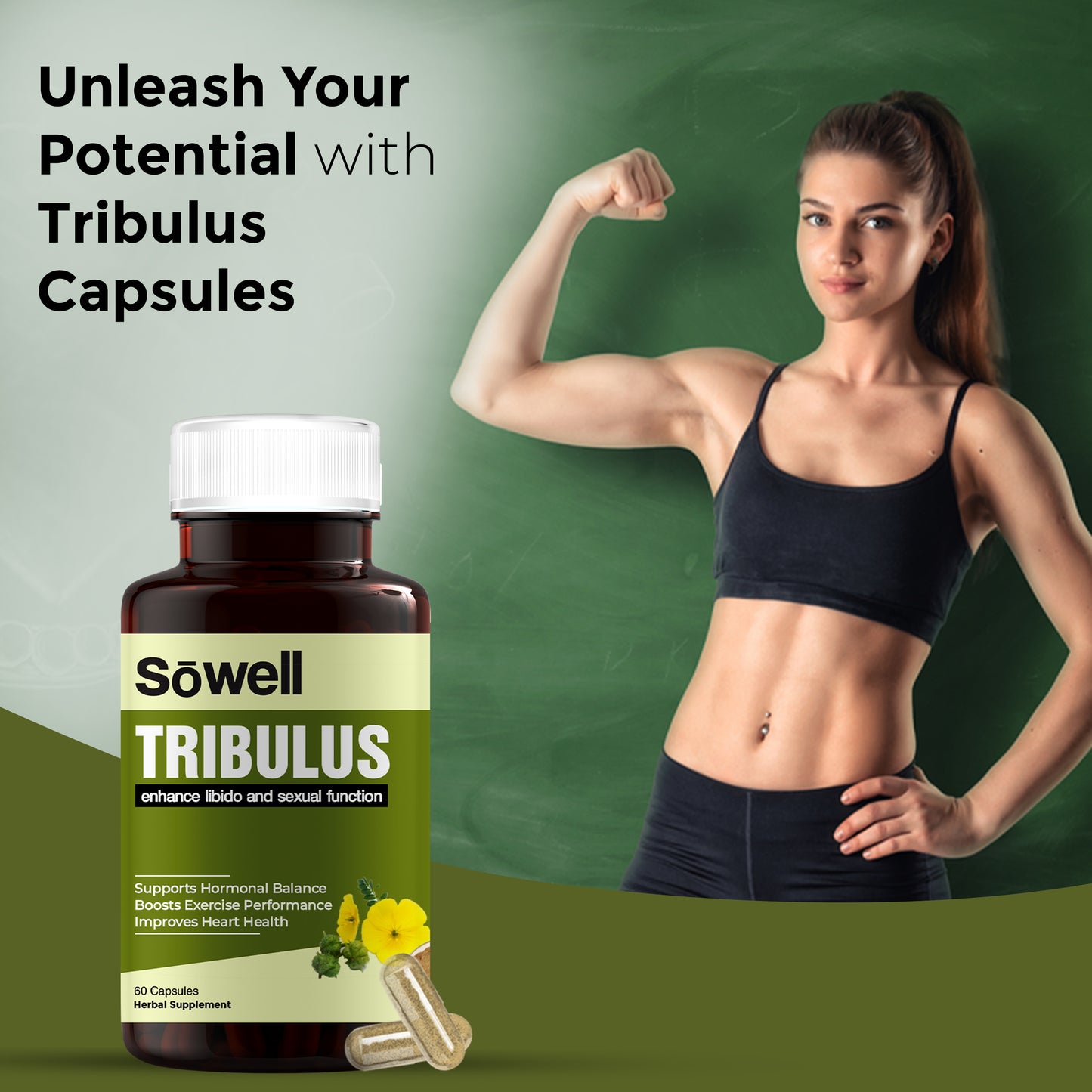 Tribulus Premenstrual Syndrome And Infertility Capsules