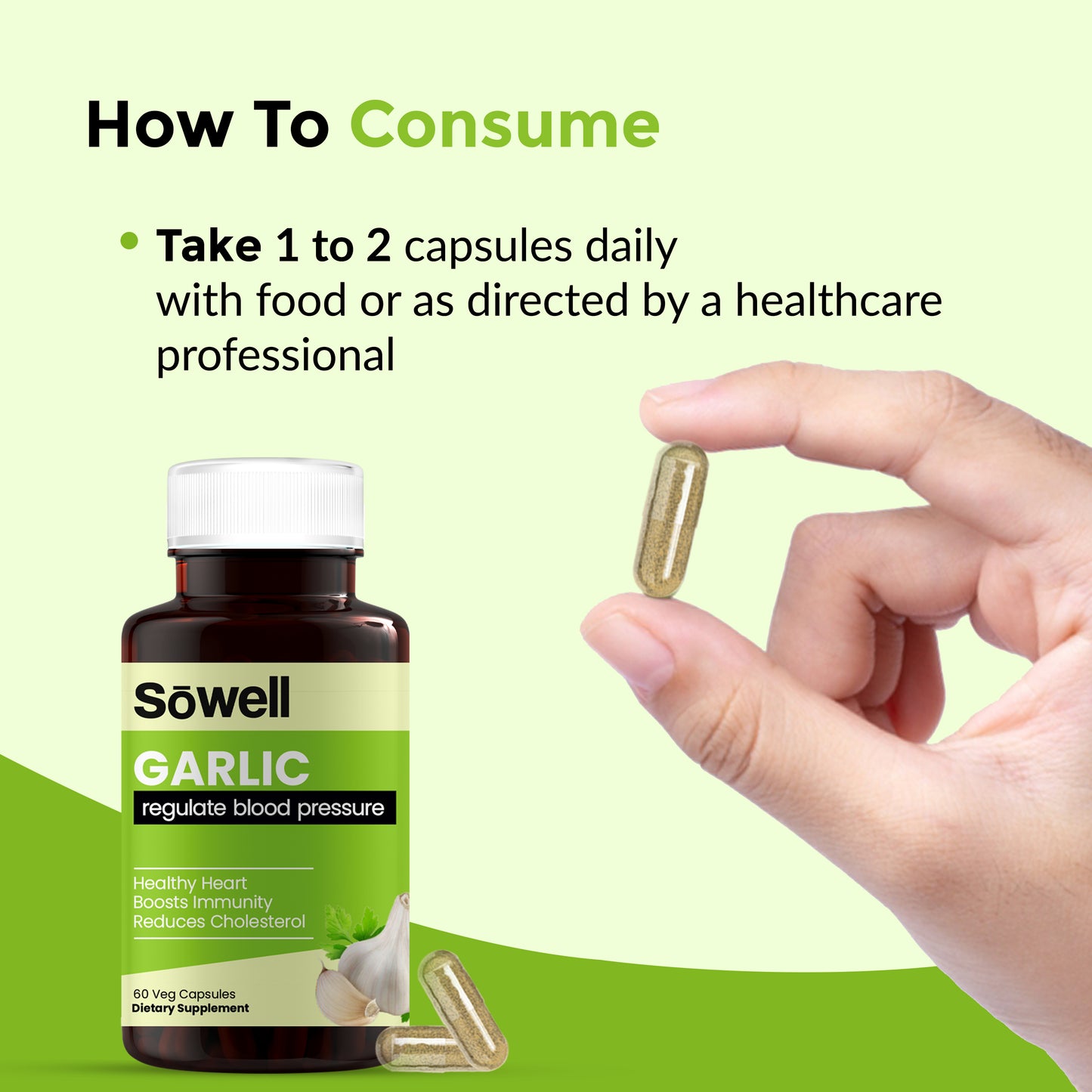 Garlic Healthy Blood Pressure Supplement