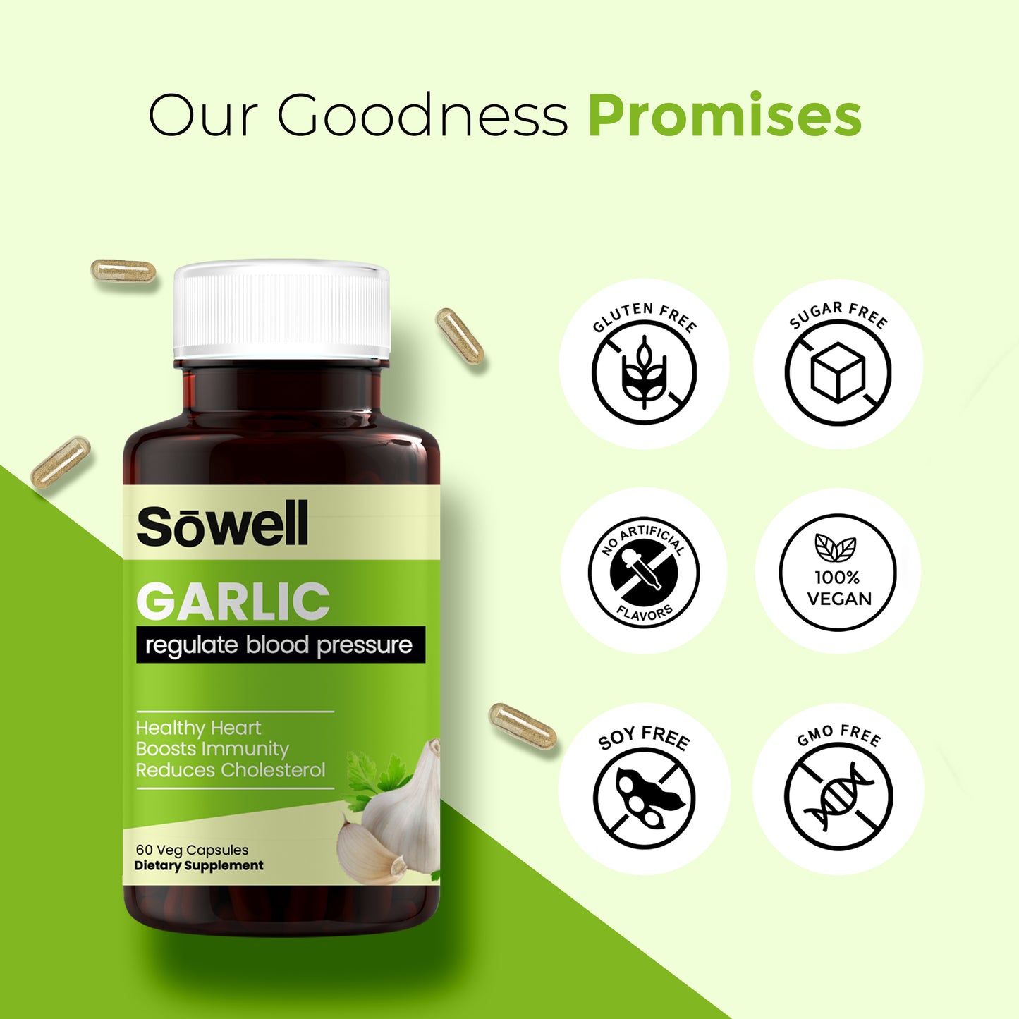 Garlic Healthy Blood Pressure Supplement