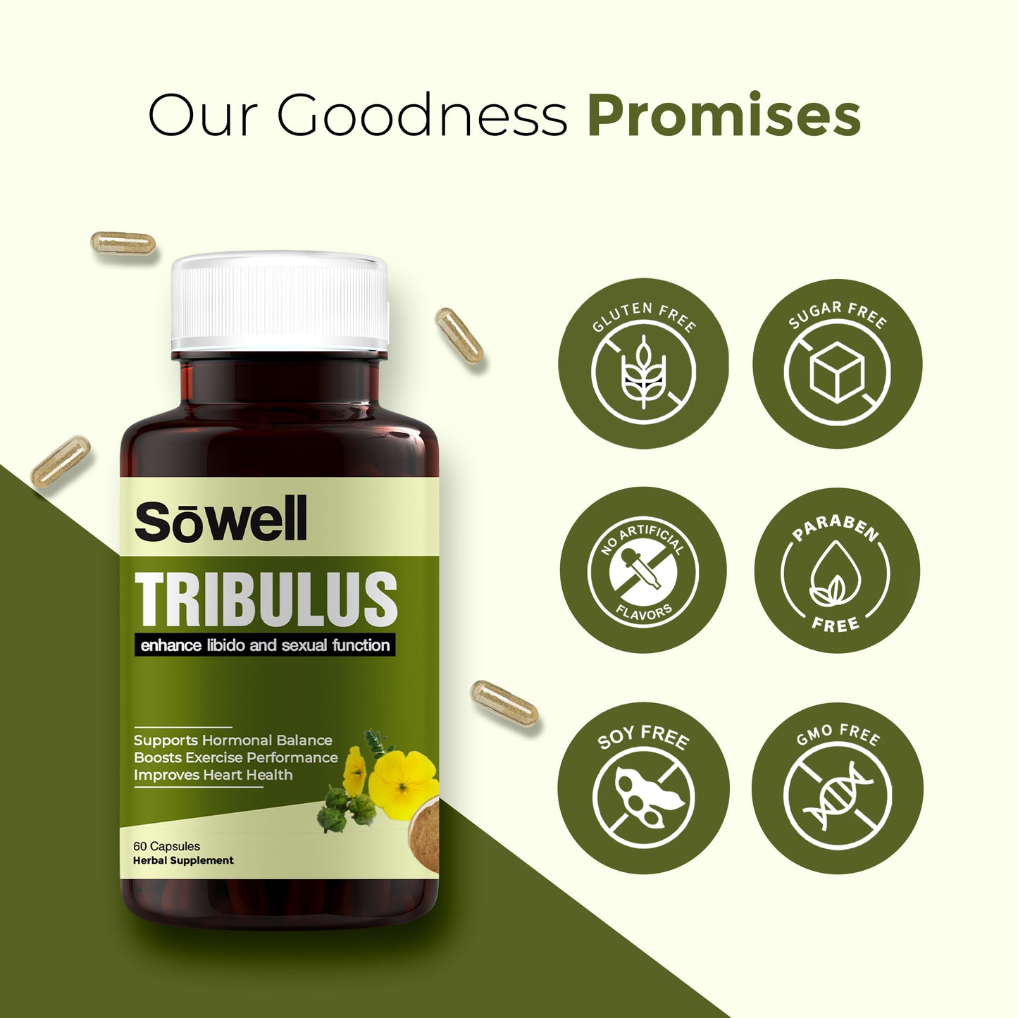 Tribulus Premenstrual Syndrome And Infertility Capsules
