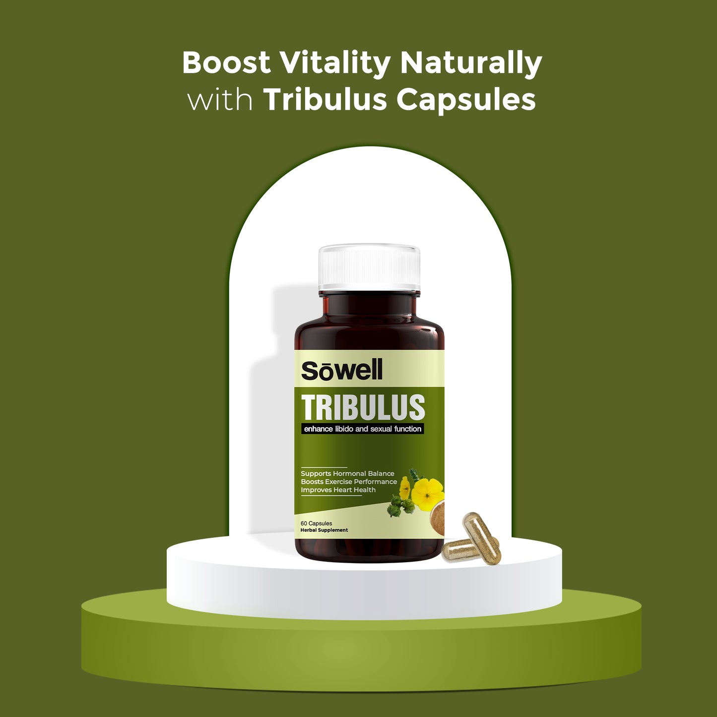 Tribulus Premenstrual Syndrome And Infertility Capsules