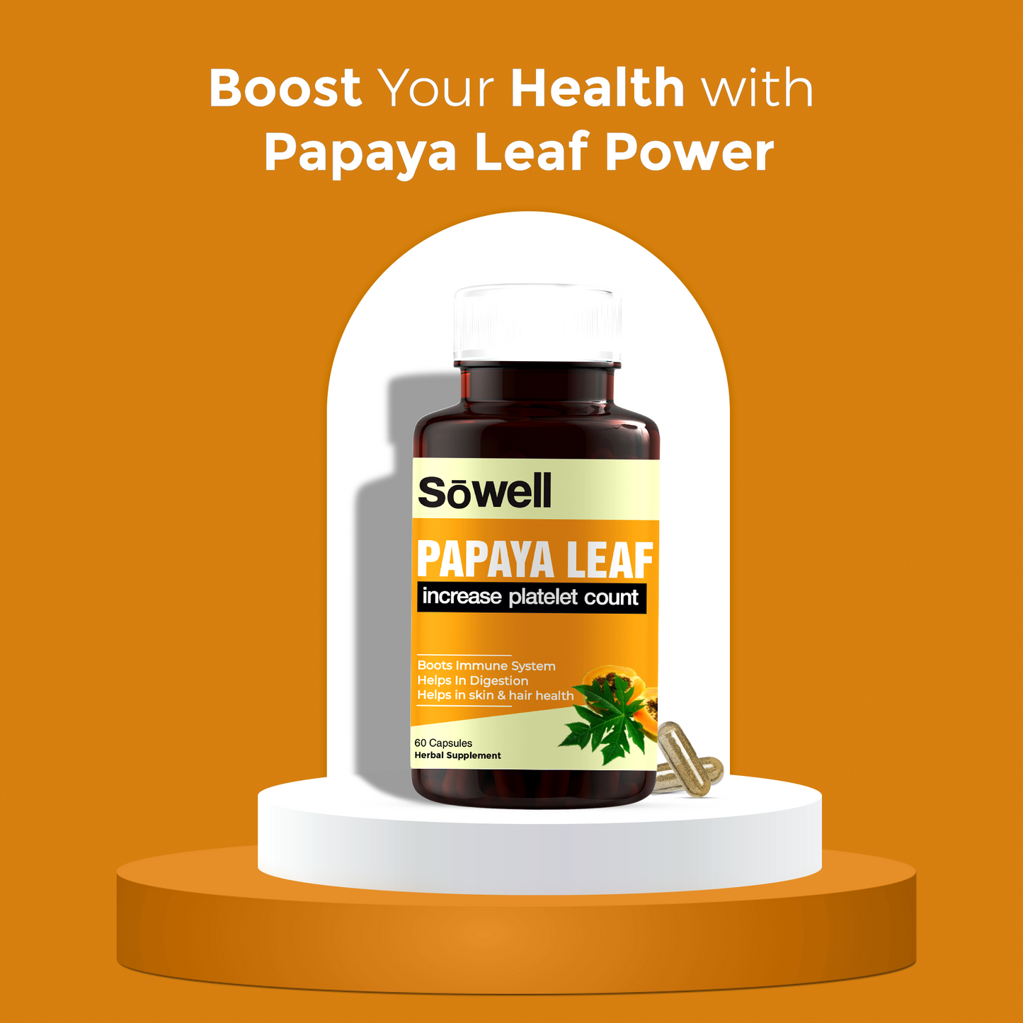 Papaya Leaf Capsules