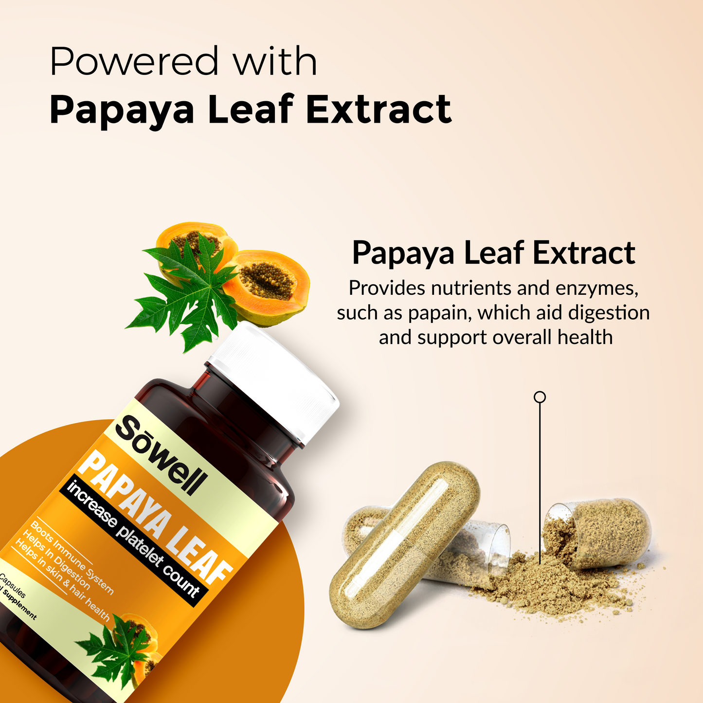 Papaya Leaf Capsules