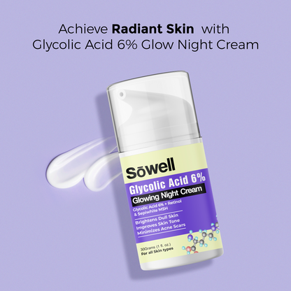 Glycolic Acid Glowing Night Cream 6%