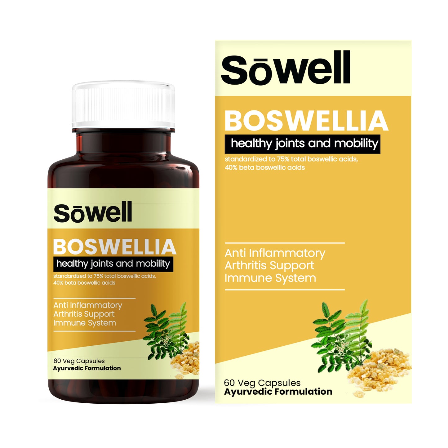 Boswellia Health Joints And Mobility Ayurvedic Capsules