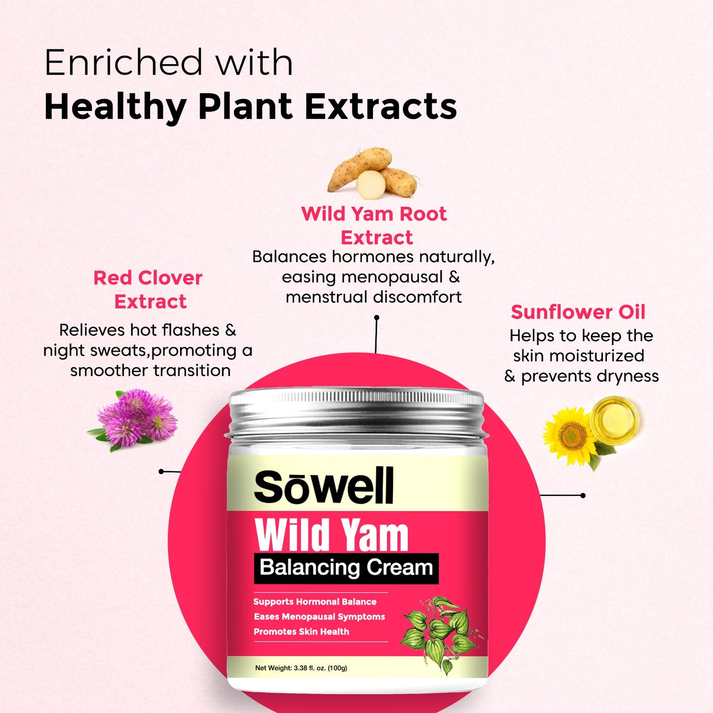 Wild Yam Balancing Cream 100gm