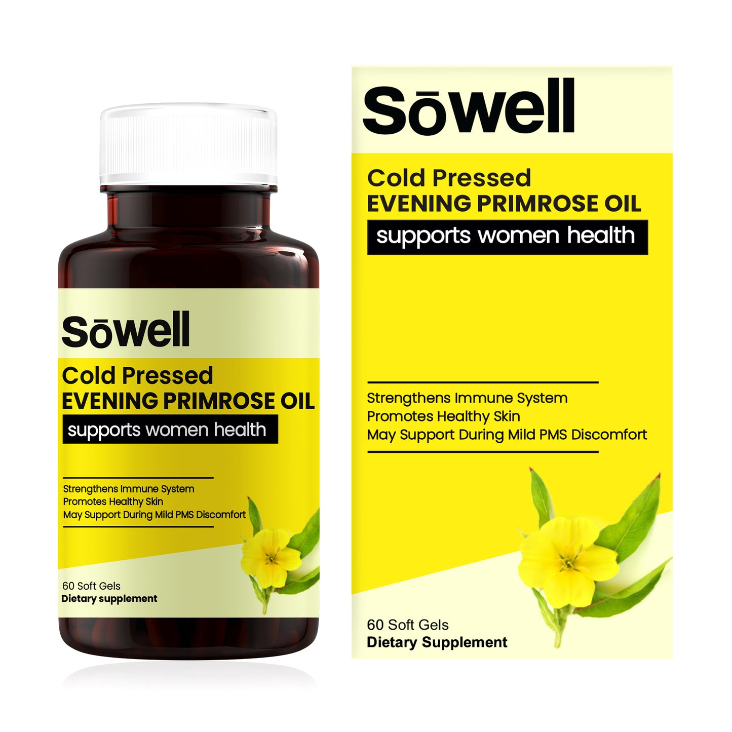 Cold Pressed Evening Primrose Softgels