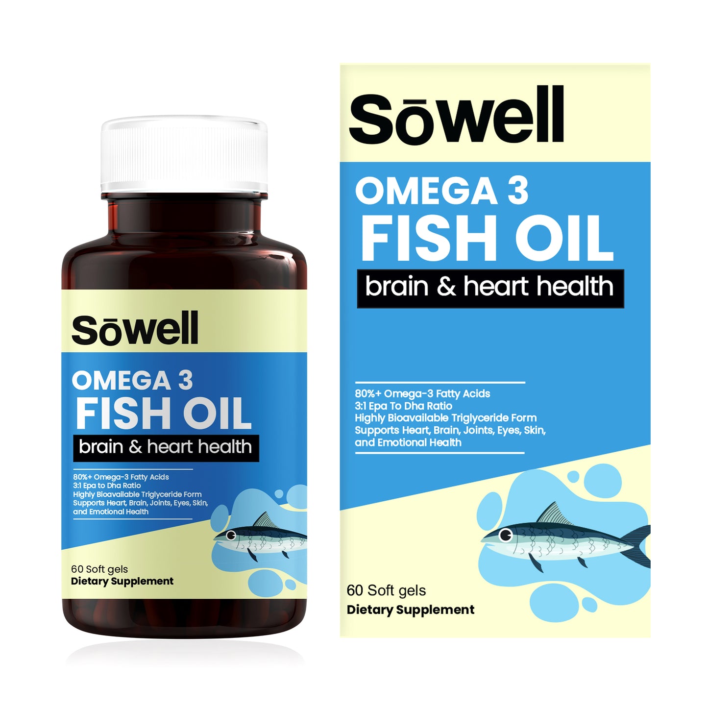 Omega 3 Fish Oil Concentrate Softgels